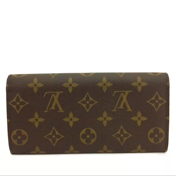 LIKE-NEW Louis Vuitton Monogram Emily Long Bifold Wallet. Date Code - CA3099 - Picture 7 of 16